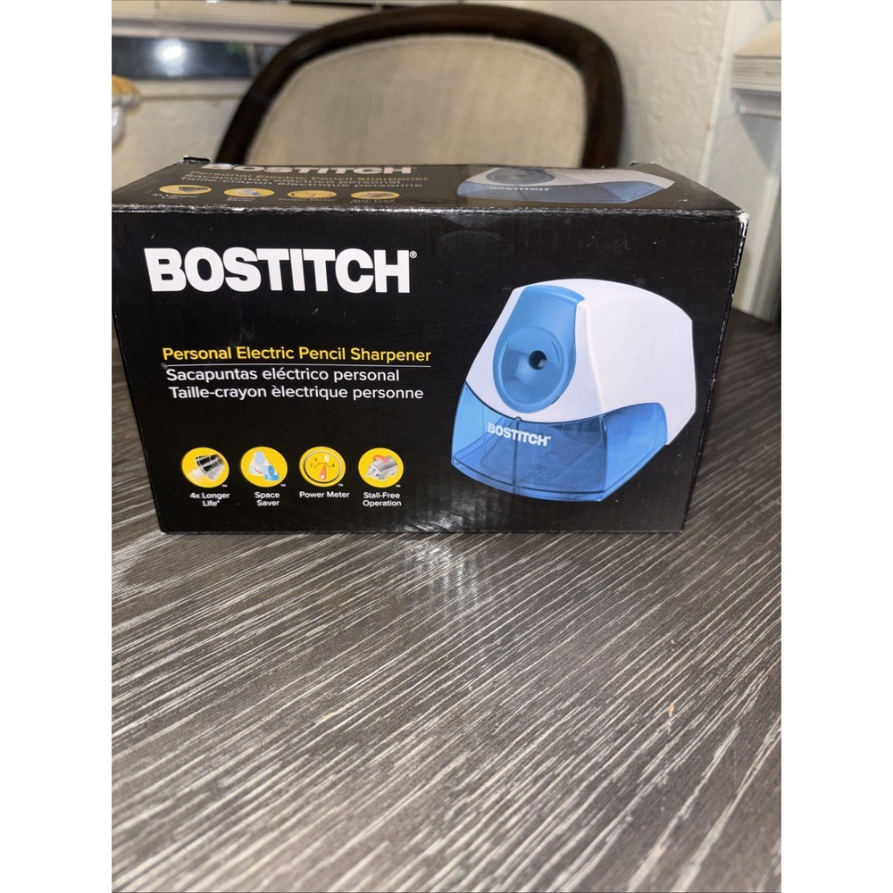 Bostitch Personal‎ Electric Pencil Sharpener - Blue